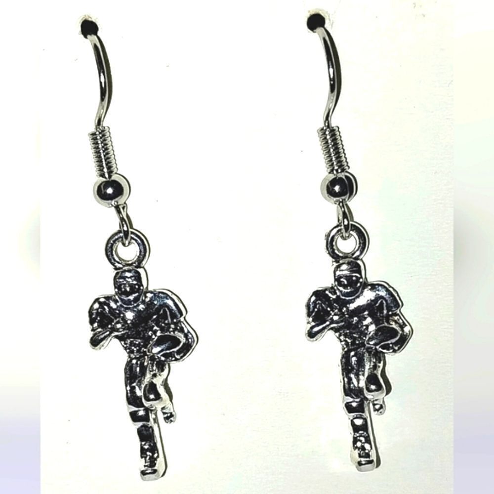 Super cute football sports earrings for women and kids